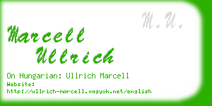 marcell ullrich business card